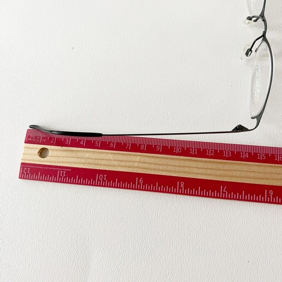 Sabatini Italy Eyeglasses Frame 111 Semi Rimless Anti Silver 46-18 Display Model - Picture 11 of 11